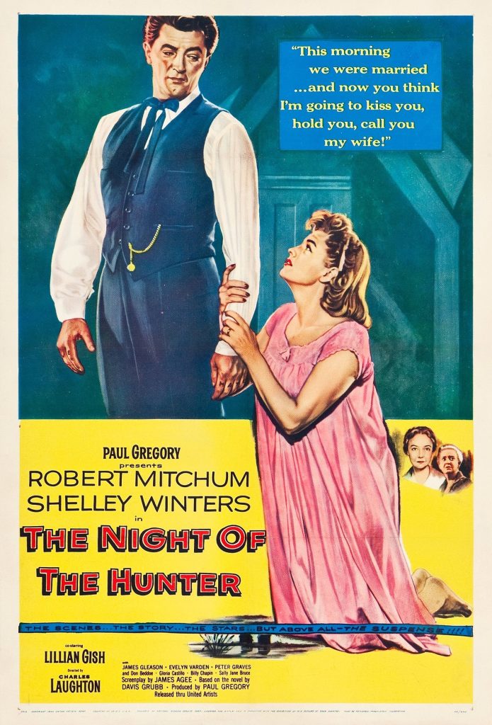 THE NIGHT OF THE HUNTER poster